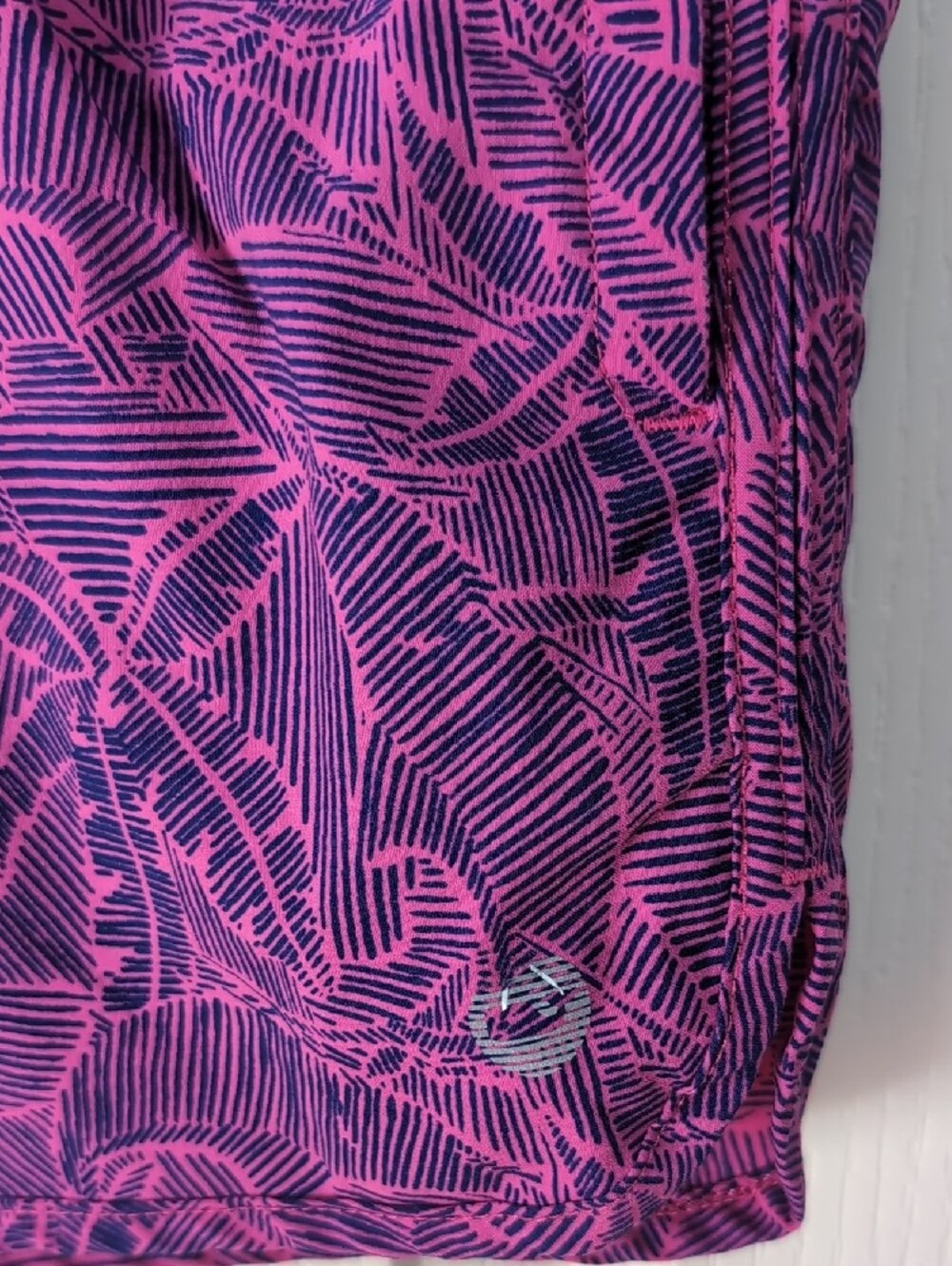 Vineyard Vines Purple & Pink Athletic Drawstring Shorts - Picture 3 of 4